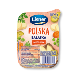 LISNER Sałatka warzywna 140g