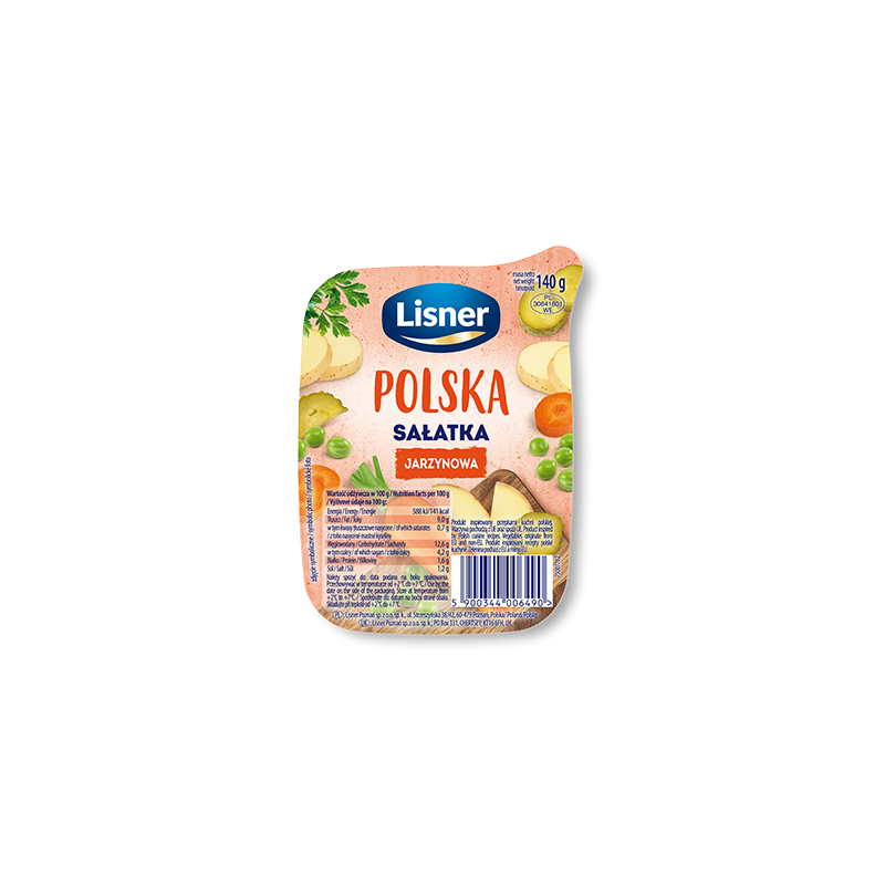 LISNER Sałatka warzywna 140g